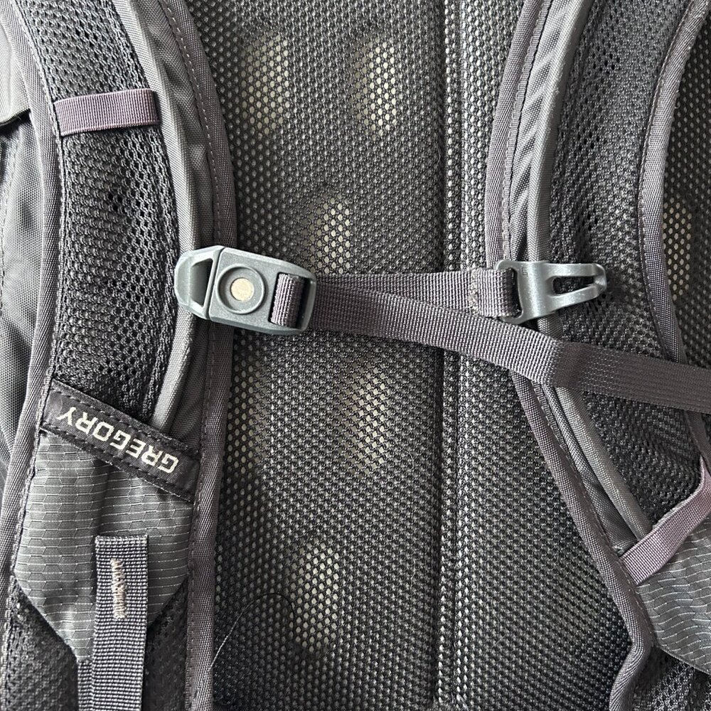 Gregory Inertia 20 Unisex Hiking Backpack - Black / Grey - Picture 7 of 7